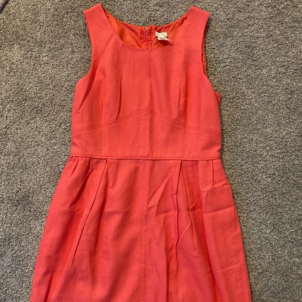 JCrew Womens Coral Dress Size 8